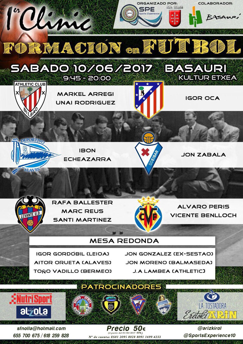 SPExperience10's tweet photo. ⚠️¿Todavía os lo estáis pensando?

🚨Teneis mañana para poder realizar inscripción reducida 💶50€

🆘A partir del 01/06/17 ➡️💶60€

#SPE17⚽️

📝 https://t.co/nY5yauKGGv
