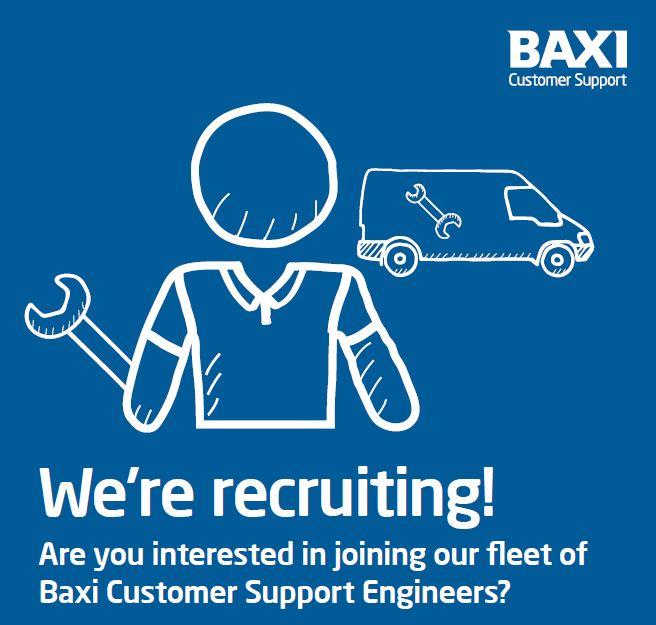 baxiboilers's tweet photo. Are you a #GasSafe registered #engineer in the following postcodes N, CT, CM, BN, SW, SE, NW? Email your CV: BCS.FieldRecruitment@baxi.co.uk https://t.co/eWf7rsQnpX
