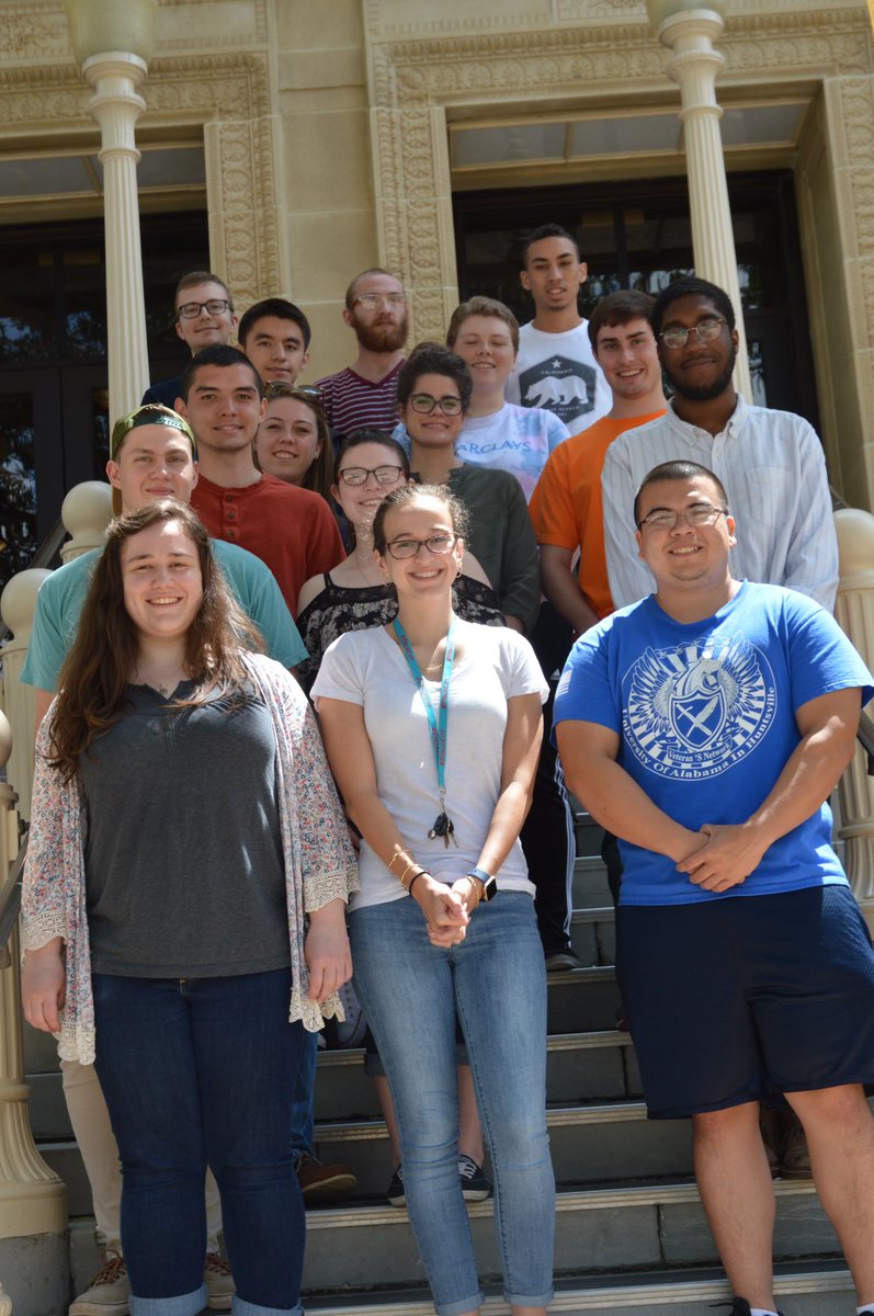 TAMUChemistry's tweet photo. Welcome to our REU '17 class! You're going to do some great science this summer! @TAMUScience @NSF https://t.co/qsVejREt2s