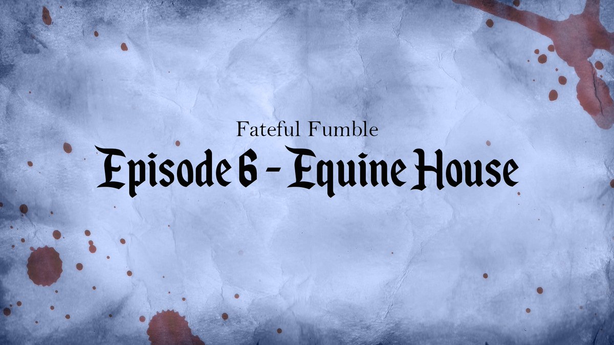 FatefulFumble's tweet photo. Our next episode will be livestreamed on Youtube Friday June 2nd at 07.00 pm CEST
https://t.co/9YuJzZHLQF
#FatefulFumble #rpgpodcast #Gaming https://t.co/gZiv6Kw5Yx