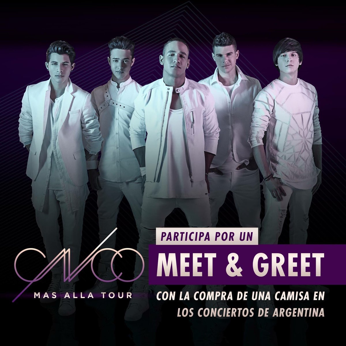 CNCOmusic's tweet photo. #CNCOwners de Córdoba, hoy podrías ganar un Meet &amp; Greet con la compra de una camisa oficial en nuestro concierto!! 🎶🇦🇷 #MASALLATOUR https://t.co/pSWDAsEATr