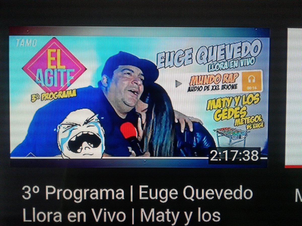 ElAgiteConRama's tweet photo. Aca podes ver lo que paso anoche  El Agite con @Elrama.
😙 Gracias @eugequevedook por venir. Gracias Maty gediento!!😎
https://t.co/1ug1tSbAzE https://t.co/Emhi5ApxqV