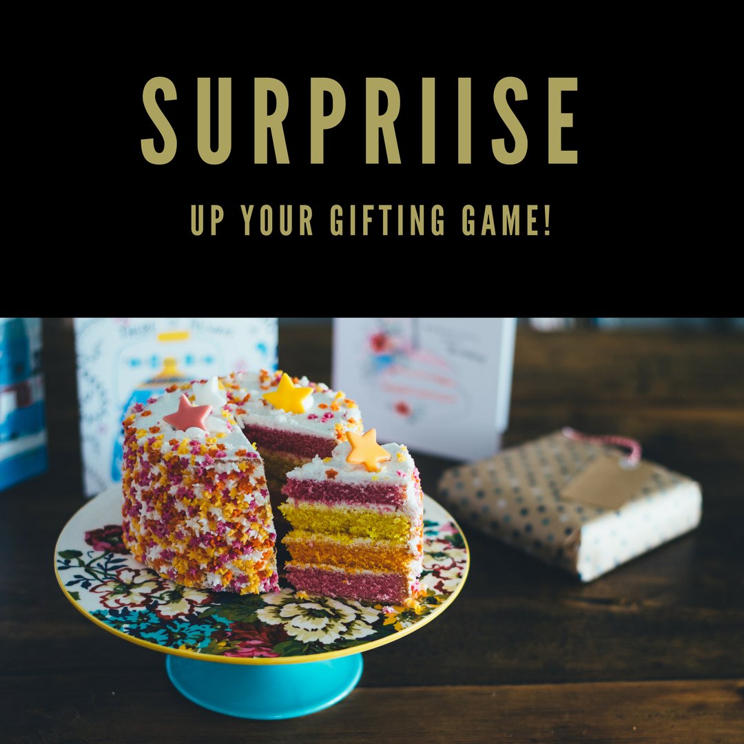 Up your gifting game and make sending gift cards more fun! surpriise.me #birthday #surprise #giftideas