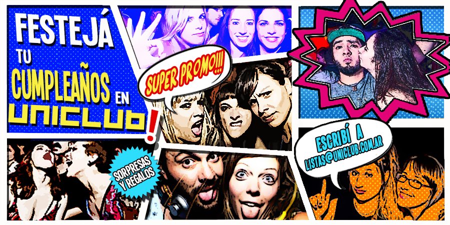 🗓 #AgendaSemanalUniclub 👉 Seguinos en redes <a href="/UniclubBA/">UNICLUB</a>
Particiá de los #UNISORTEO y mirá lo que se viene!! 📢 ow.ly/w7hD300x6hl 
🍻