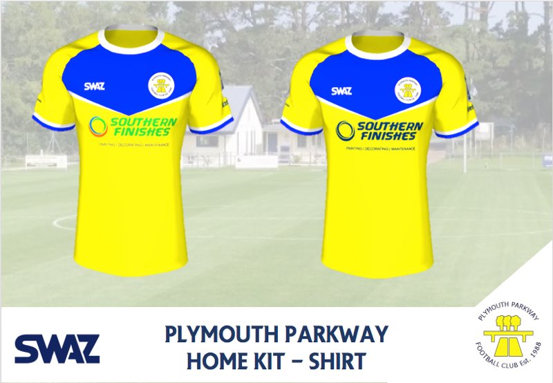 SouthernDex's tweet photo. Pleased to be sponsoring @PlymouthPFC U8s next season. Although not our colours, we think the one on the right looks best. Agree? https://t.co/0oCiVzinSk