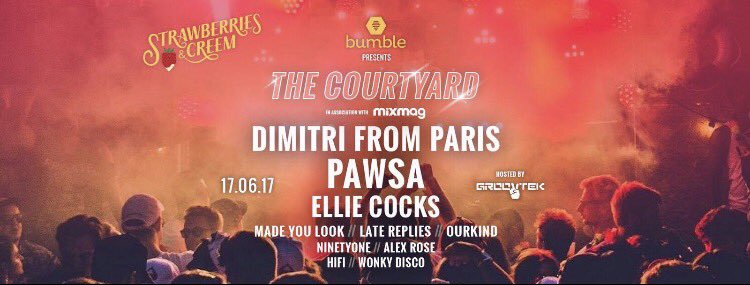 Now roll on me and the <a href="/Groovtek/">Groovtek</a> team <a href="/SandCFestival/">Strawberries & Creem</a> festival 17th June!