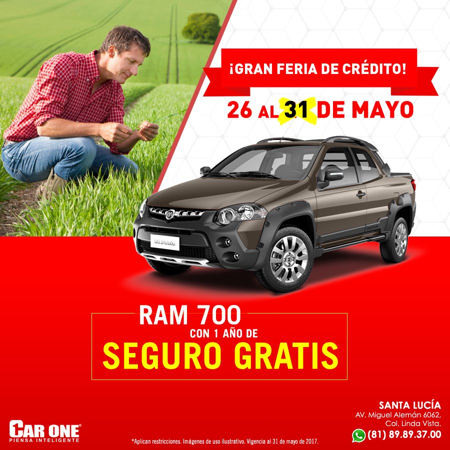 ChryslerCarOne's tweet photo. Porque la vida es una aventura. Llévate la nueva RAM 700 con un año de seguro gratis, ¡ahora disponible para ti! 
WhatsApp ✆ (81) 8989.3700. https://t.co/IhsR3zadVj