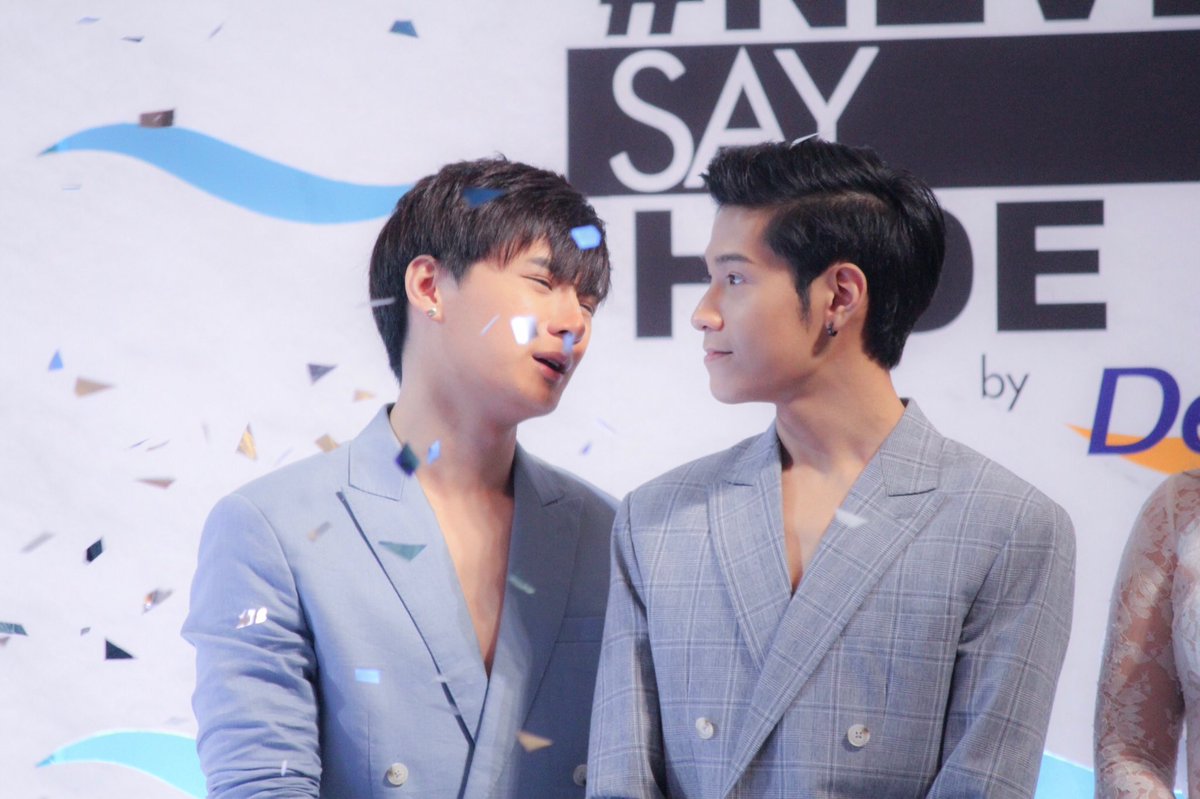 ja_ve_'s tweet photo. ความงอแงของคริสหลังการตกใจ 😏 หันหาพี่สิงทันใด!!! #NeverSayHide #ทีมพีรญา #NeverSayHide #SingtoPrachaya #KristPerawat https://t.co/JCytXX6NSs