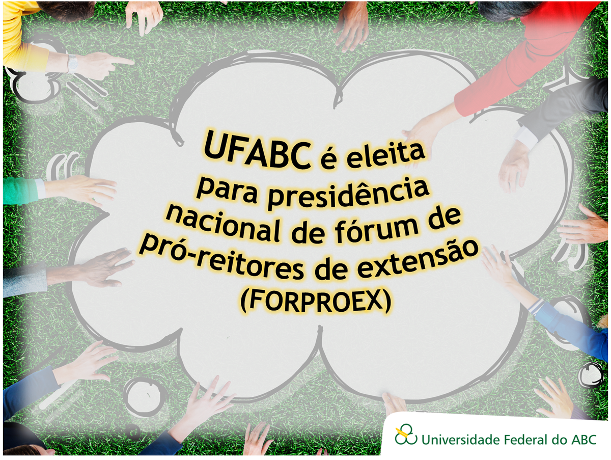 ufabc's tweet photo. "A presidência do #FORPROEX é o reconhecimento da liderança da #UFABC no campo da extensão e da cultura", disse o pró-reitor @dpansarelli. https://t.co/F9yIcxj0dE