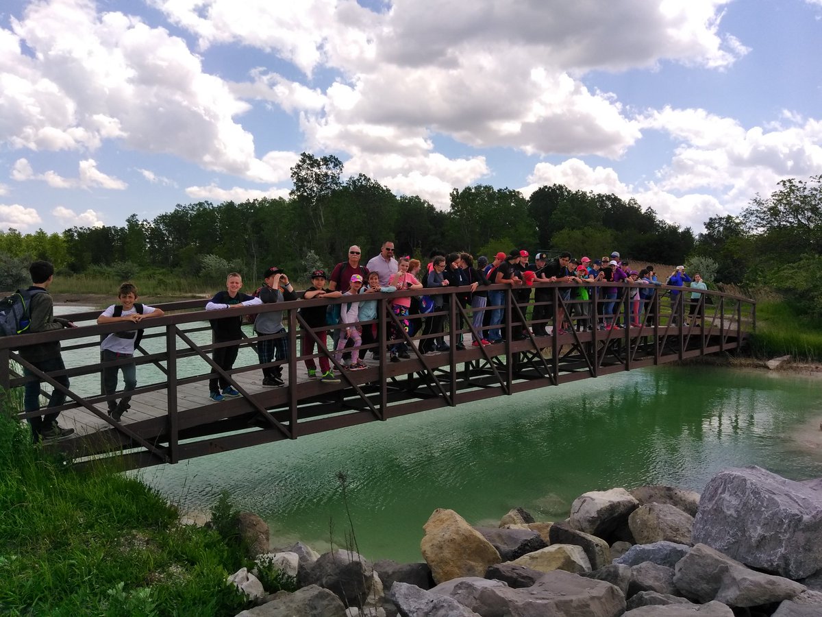 Day 3: St. Pius Catholic School enjoyed a long hike, a plant study and an adventurous pond investigation. Thanks for the visit!