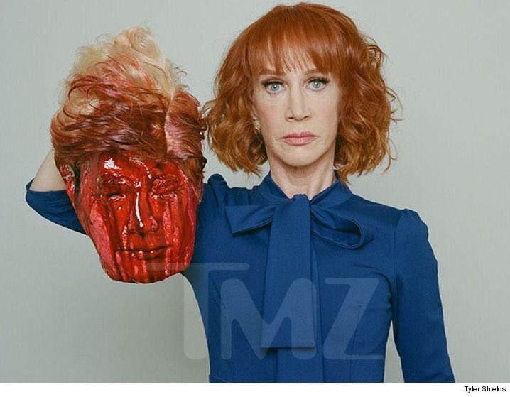 CloydRivers's tweet photo. I'm old enough to remember when Democrats got a rodeo clown fired for Wearin' an Obama mask. But this is just "art." Seems legit. Merica. https://t.co/rxW8OieBpR