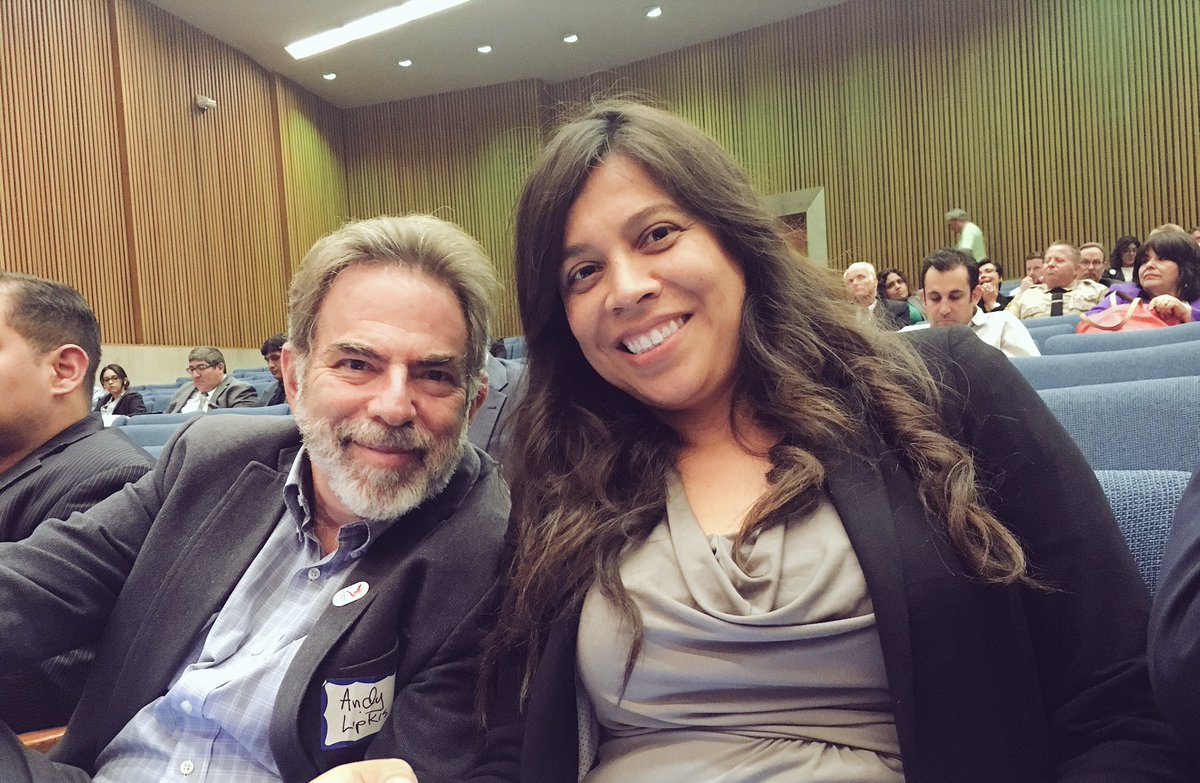 TreePeople_org's tweet image. Our Founder Andy and CEO Cindy are getting ready to present a #watersecure LA to the Board of Supervisors! #OurWaterLA