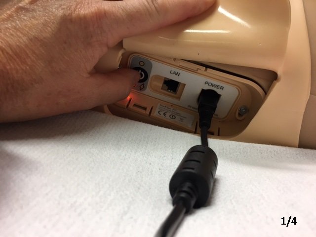 HPClinSim's tweet photo. A simple concept---turning off & unplugging the mannequin prevents battery burnout! #SimTipTues https://t.co/fcxNzk9G7N