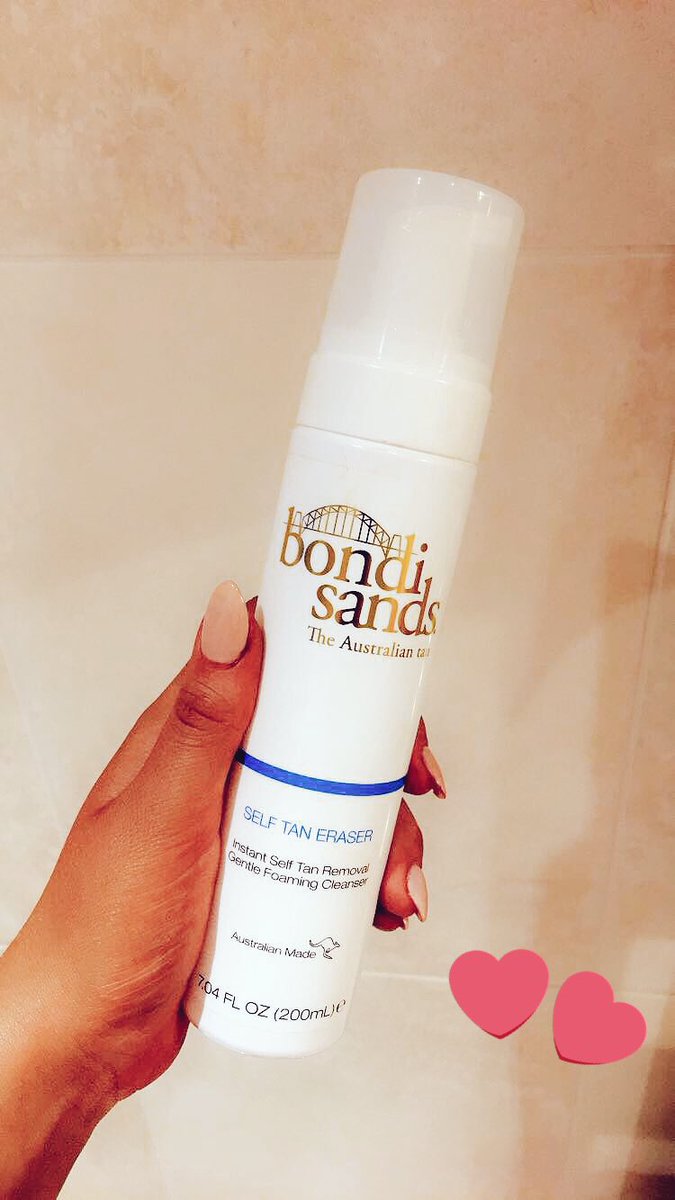 cocozarbie's tweet photo. This is an absolute game changer 😍😍😍 @bondisands #tanning #taneraser 🙌🏽 https://t.co/fVJFF08Wym