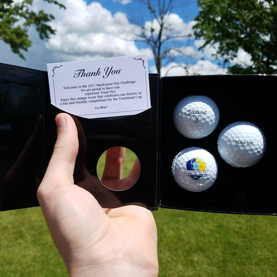 umichradrick's tweet photo. 🏆Only 2 days left to join the 2017 MacDye and the winning team! All players will receive this beautiful gift from Titleist! ⛳ #macdye2017 https://t.co/JqUM5mdXIk