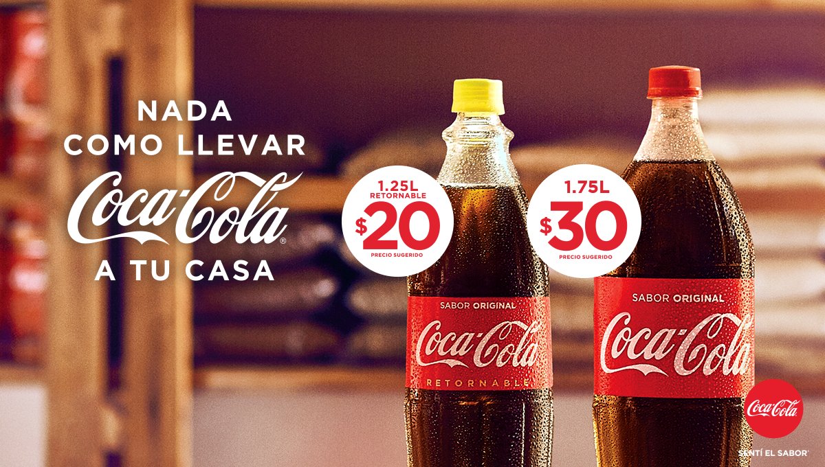 electrodo Marchitar Espolvorear Coca-Cola Argentina on Twitter: "Seguí disfrutando el sabor que tanto te  gusta ❤️❤️🎉🎉🙌 https://t.co/Jy0GHJuYFf" / Twitter