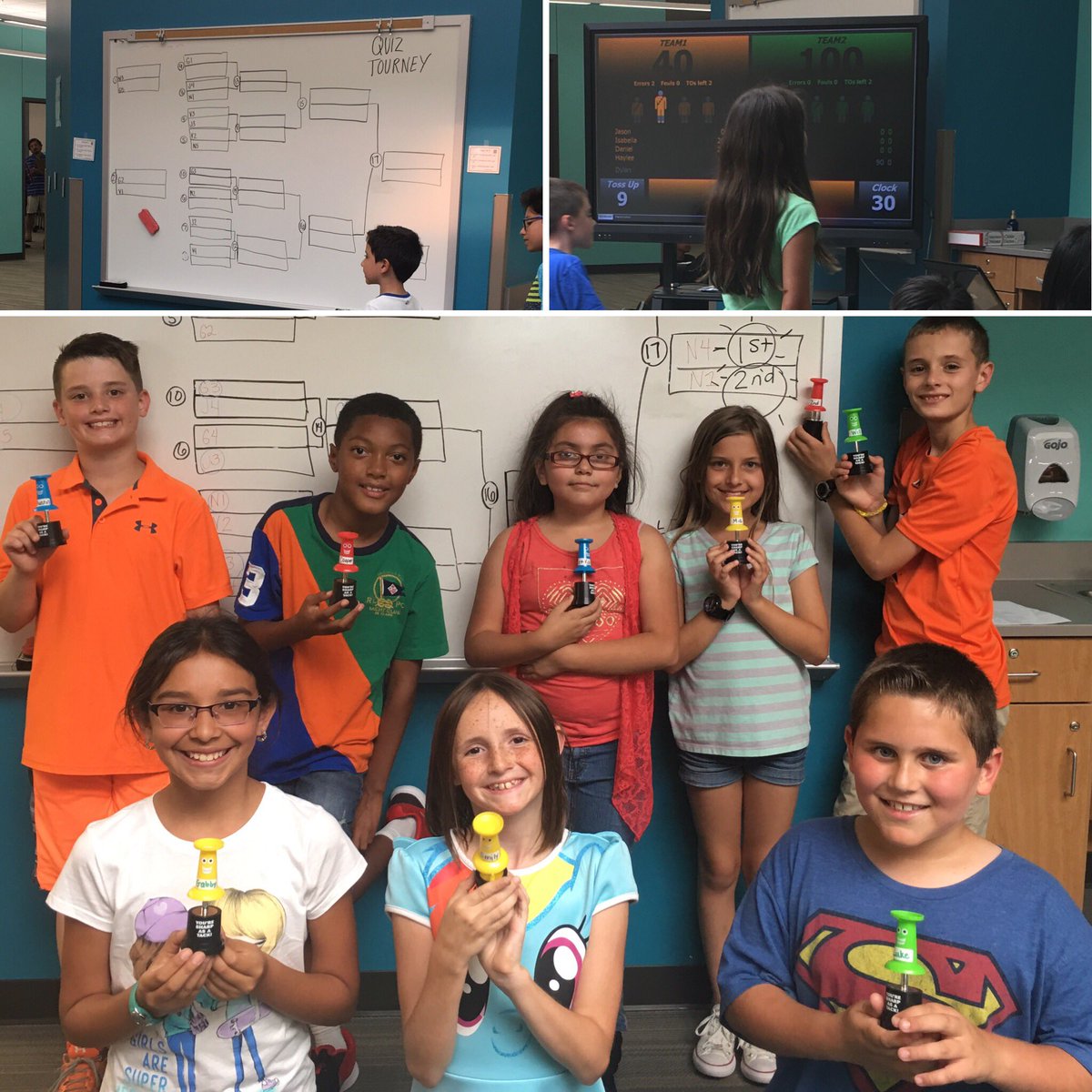 cassinoackteach's tweet photo. These kids KNOW their math vocabulary! #mathquiz #kleingold #kleinp2p #gladtobeplaid https://t.co/F4eb0B5NW4