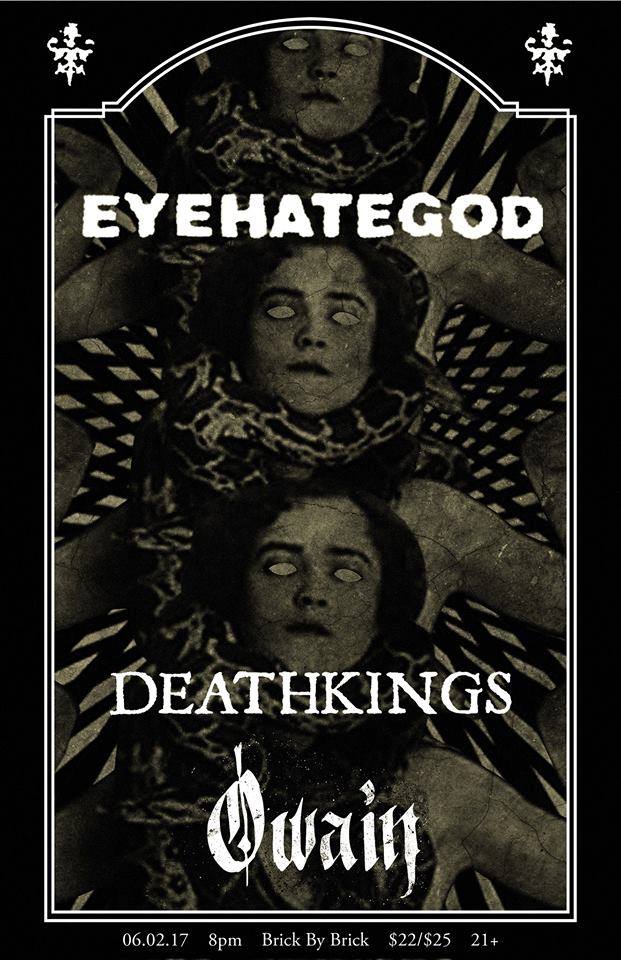Next Friday we will be rocking with #EyeHateGod at <a href="/BrickbyBrickSD/">Brick by Brick</a> in #SanDiego along with <a href="/16theband/">16theband</a> and <a href="/DeathkingsMusic/">Deathkings</a>
