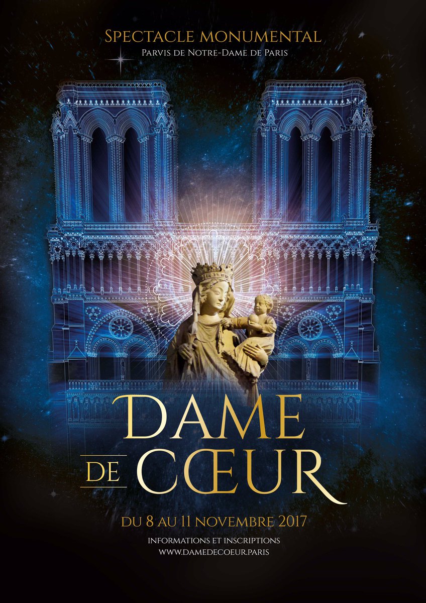 NDLUXFIAT's tweet photo. Save the date - 8 au 11 novembre. Un spectacle exceptionnel offert au grand public. Célébration de notre patrimoine culturel et spirituel https://t.co/b31ZUGwJmA