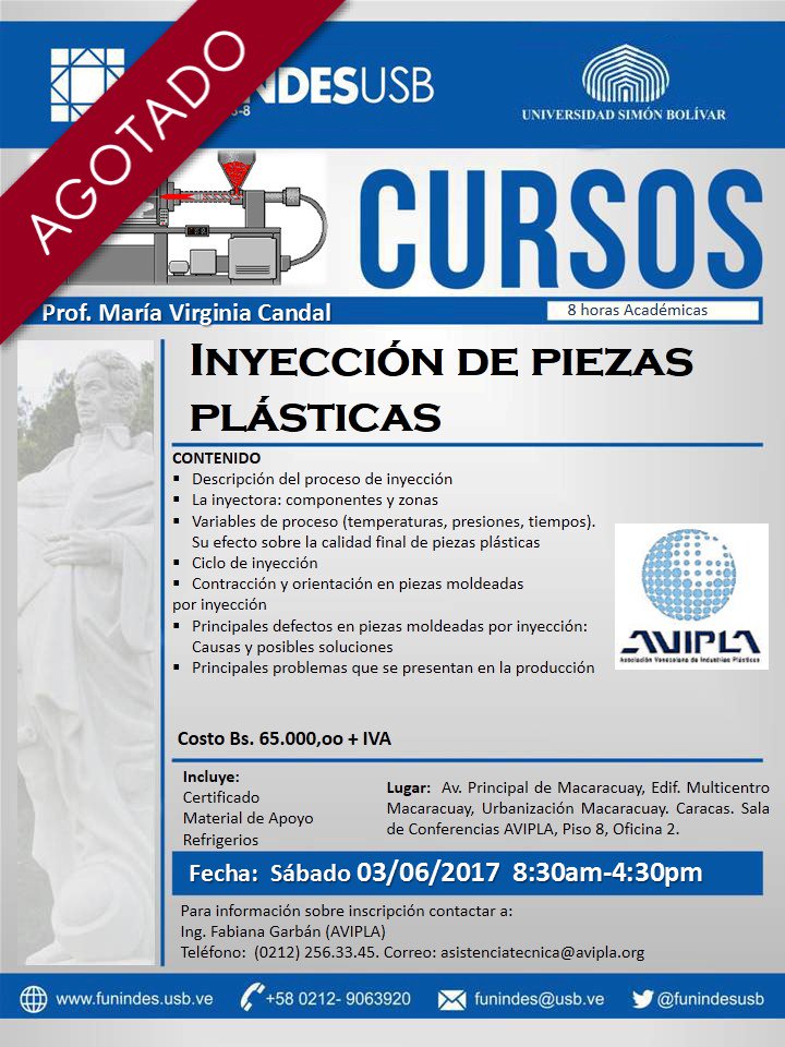 Debido a la alta demanda te traemos una nueva fecha para el #curso de Inyección de Piezas Plásticas el #8Jul. ¡Te Esperamos!