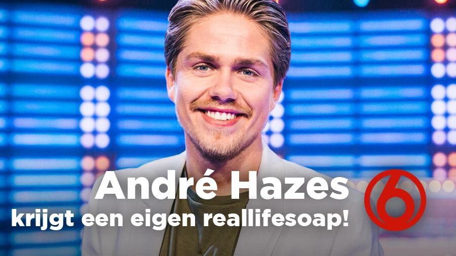 SBS6's tweet photo. Hoe leuk! @AndreH6Jr krijgt dit najaar een eigen reallifesoap bij SBS6! https://t.co/QNzMNV1IFX