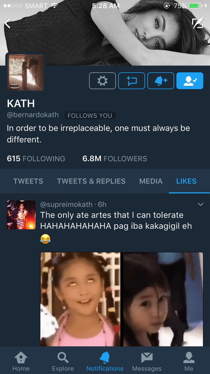 msot7bangtan's tweet photo. HALA HOOOOOY NGAYON KO LANG NAKITA NA NILIKE NI KATH 😭😭😭😭😭😭😭😭 https://t.co/rQux7B87ZI