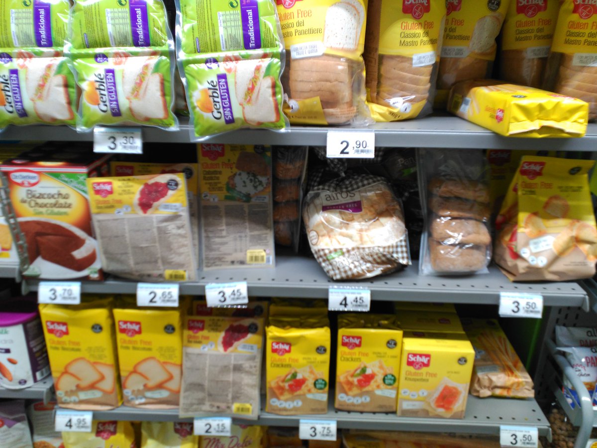 SinGlutenMania's tweet photo. Ay,menudos precios,como me gusta mi panificadora😜espero que el estudio del @DefensorPuebloE ayude a cambiar esta situación😀#DefensorCeliacos https://t.co/D12hBrMp3n