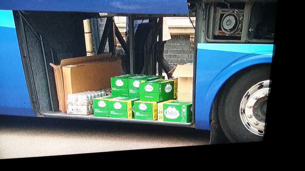 MyOwnCurry's tweet photo. Why is Conservative battle bus full of French mineral water? @labourpress @UKLabour @jeremycorbyn @AMCarwyn @Keir_Starmer @BBCNews @SkyNews https://t.co/D1Qjf7R5rA