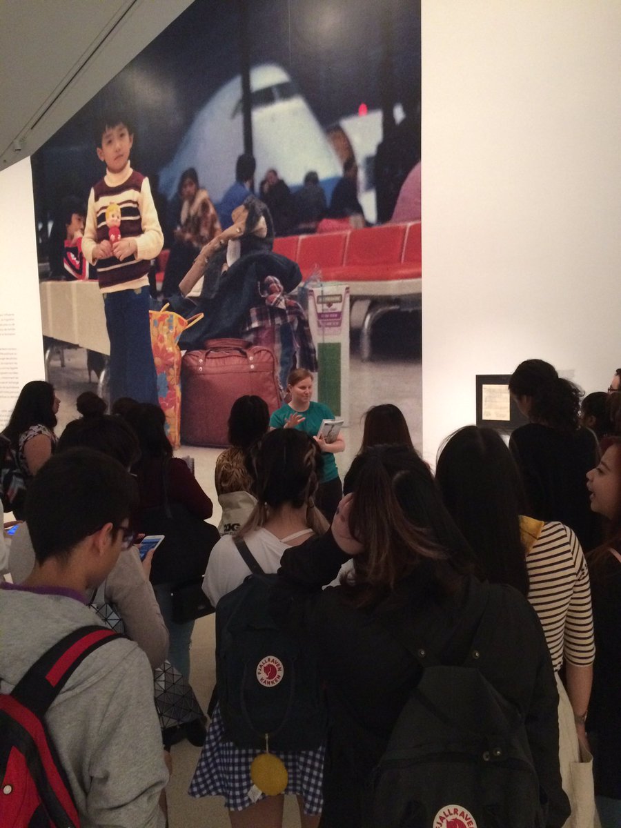 EACavaliere's tweet photo. Thrilled to take my @OCAD Hist of Photo class to @ROMtoronto #FamilyCamera. Thanks @JenniferOrpana for the wonderful tour! #photohistories https://t.co/Xl2IN5ayCS