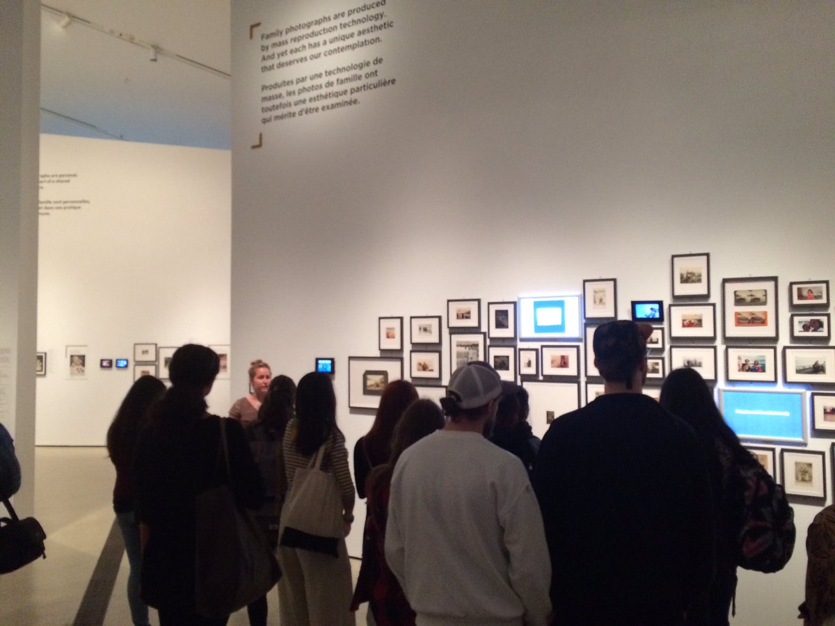 EACavaliere's tweet photo. Thrilled to take my @OCAD Hist of Photo class to @ROMtoronto #FamilyCamera. Thanks @JenniferOrpana for the wonderful tour! #photohistories https://t.co/Xl2IN5ayCS