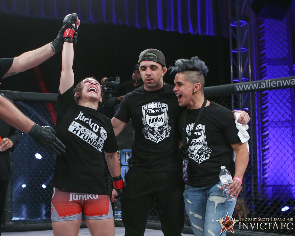 InvictaFights's tweet photo. Check out the official #InvictaFC23 fight gallery here by @ScottHirano: https://t.co/AhiZv9IiH4 https://t.co/39iX6c4H0G