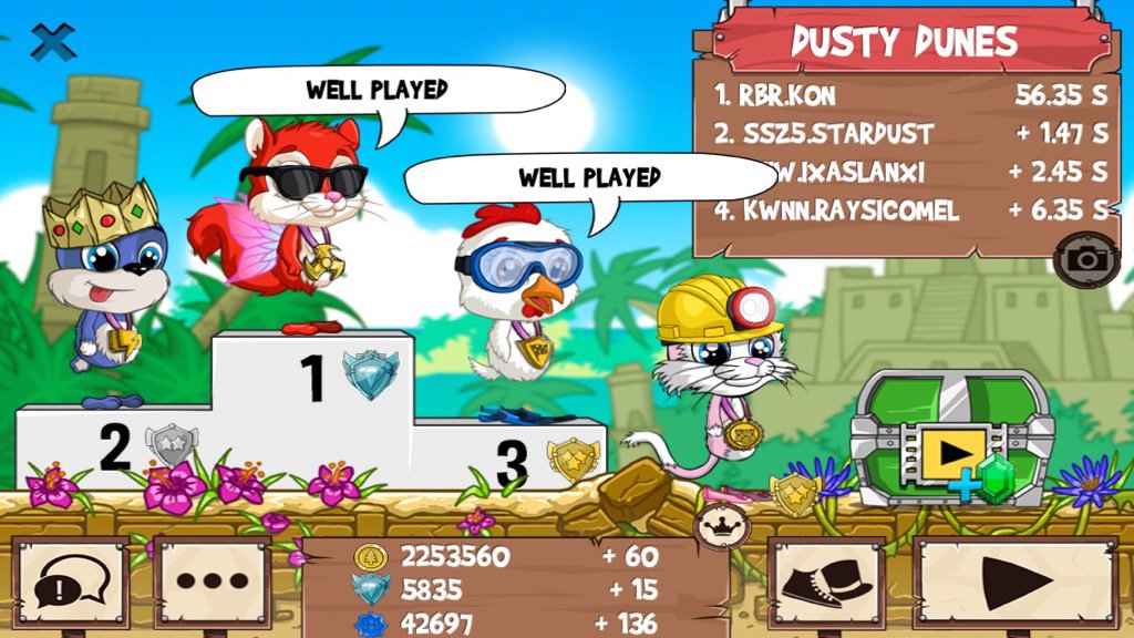 Kon_Azhar's tweet photo. Get on my level, son! #funrun2 #Stardust #ixASLANxi #raysicomel https://t.co/rMCSsCVqpO