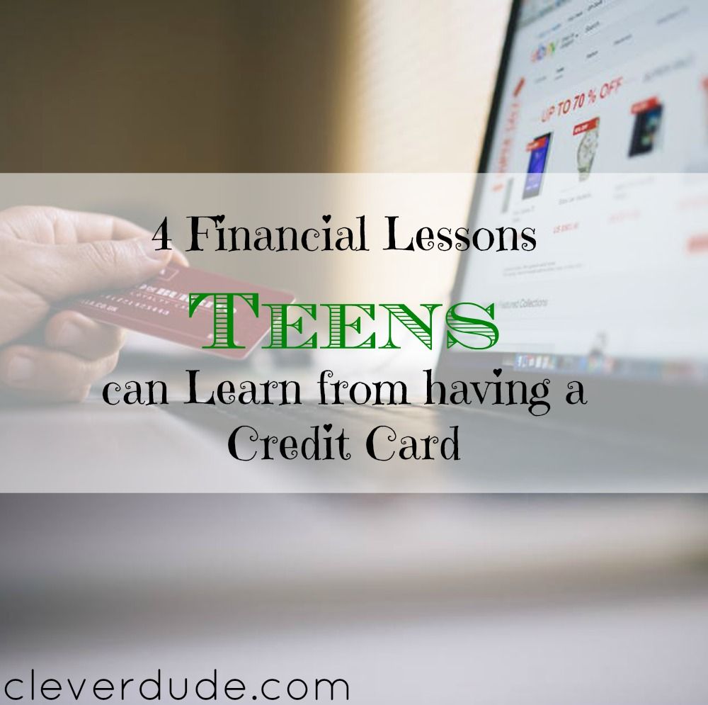 Florida Credit Union on Twitter: "4 Financial Lessons Teens Can Learn