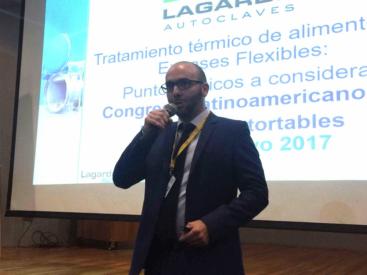 Jean-Charles Ravoux -de <a href="/LagardeAutoclav/">Lagarde Autoclaves</a>- habla sobre los puntos críticos para el tratamiento térmico de alimentos en #envases #flexibles