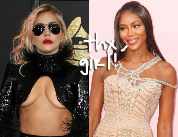 Lady GaGa Sends Topless Pic To Naomi Campbell To Say Happy Birthday!  