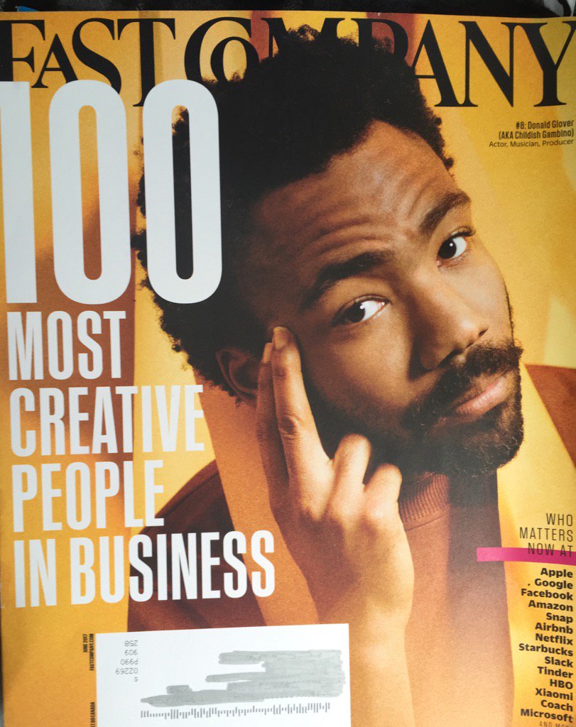 <a href="/hbcudirect/">HBCU Direct</a> <a href="/hbcustream/">HBCU Stream TV</a> <a href="/HBCUDigest/">HBCU Digest</a> FastCompany is a great #magazine for #entrepreneurs. <a href="/DonIadGIover/">Childish Gambino</a> this month.