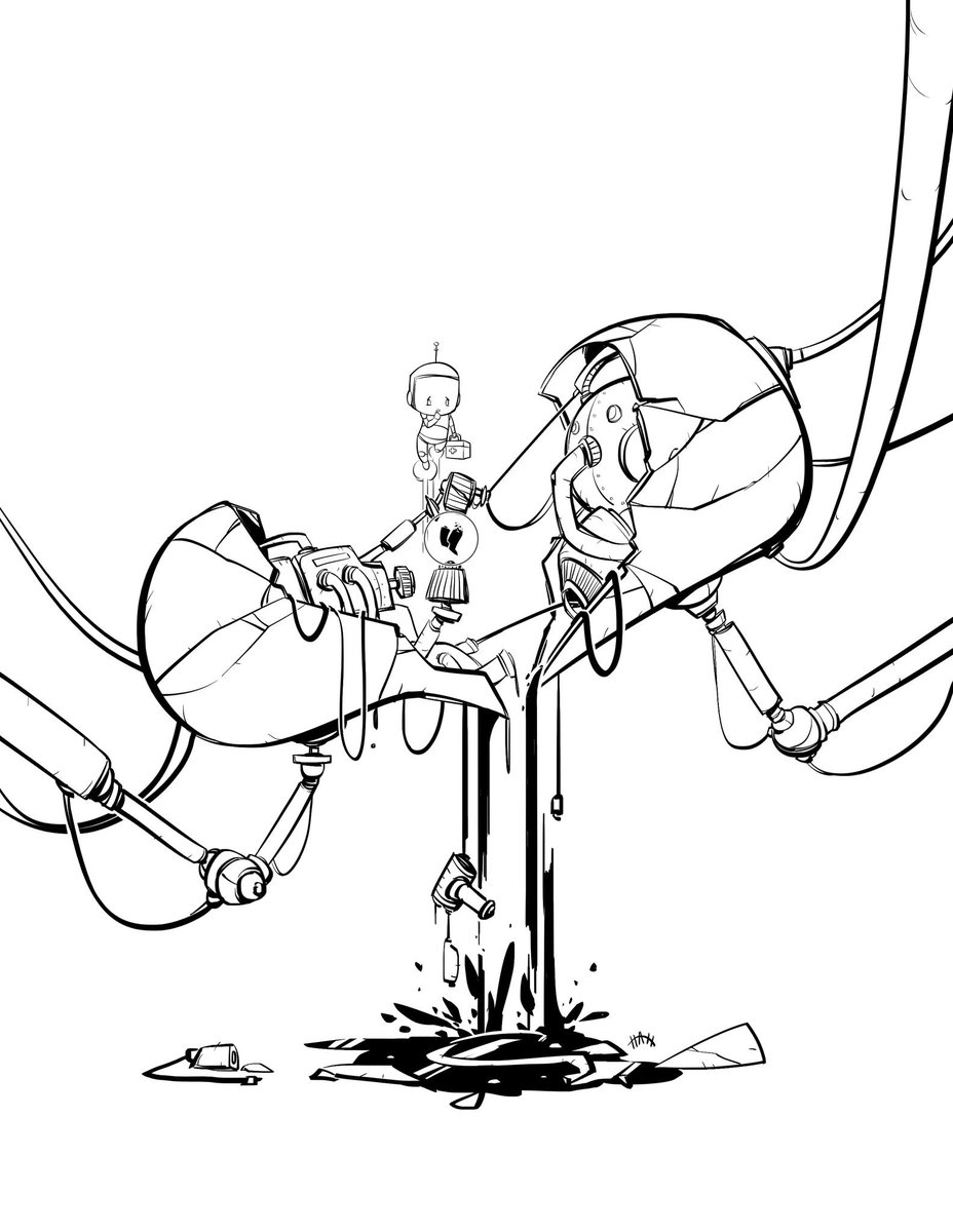 HAH_Art's tweet photo. "How do you fix a broken heart?"
#kidlit #kidlitart #childrensbookillustration #scbwi https://t.co/n7Ni3pgB8J