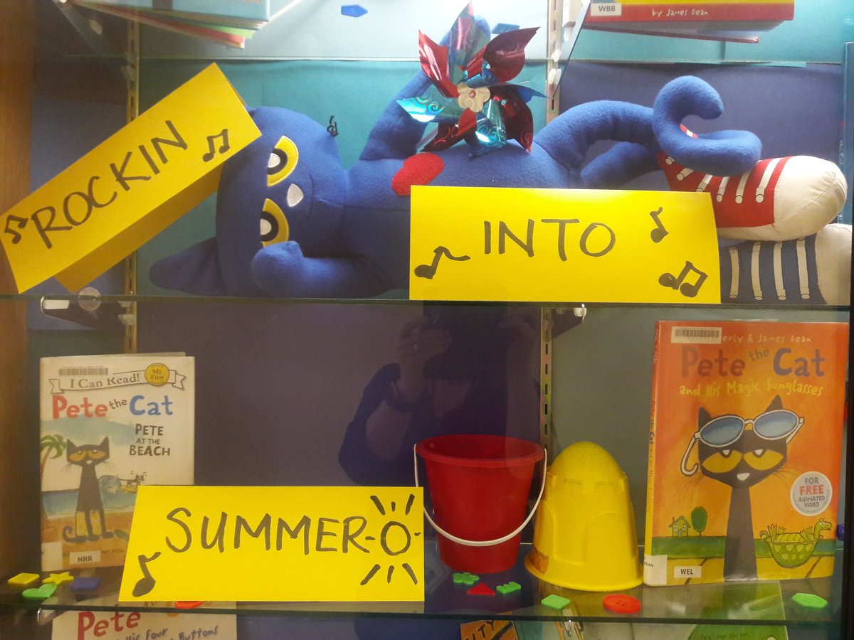 LJM33478's tweet photo. Be a "Cool Cat" this summer and read!😎@Seminole Trails #PBCLiteracy @pbclibrary #BNStorytime https://t.co/6k8gj2v2O1