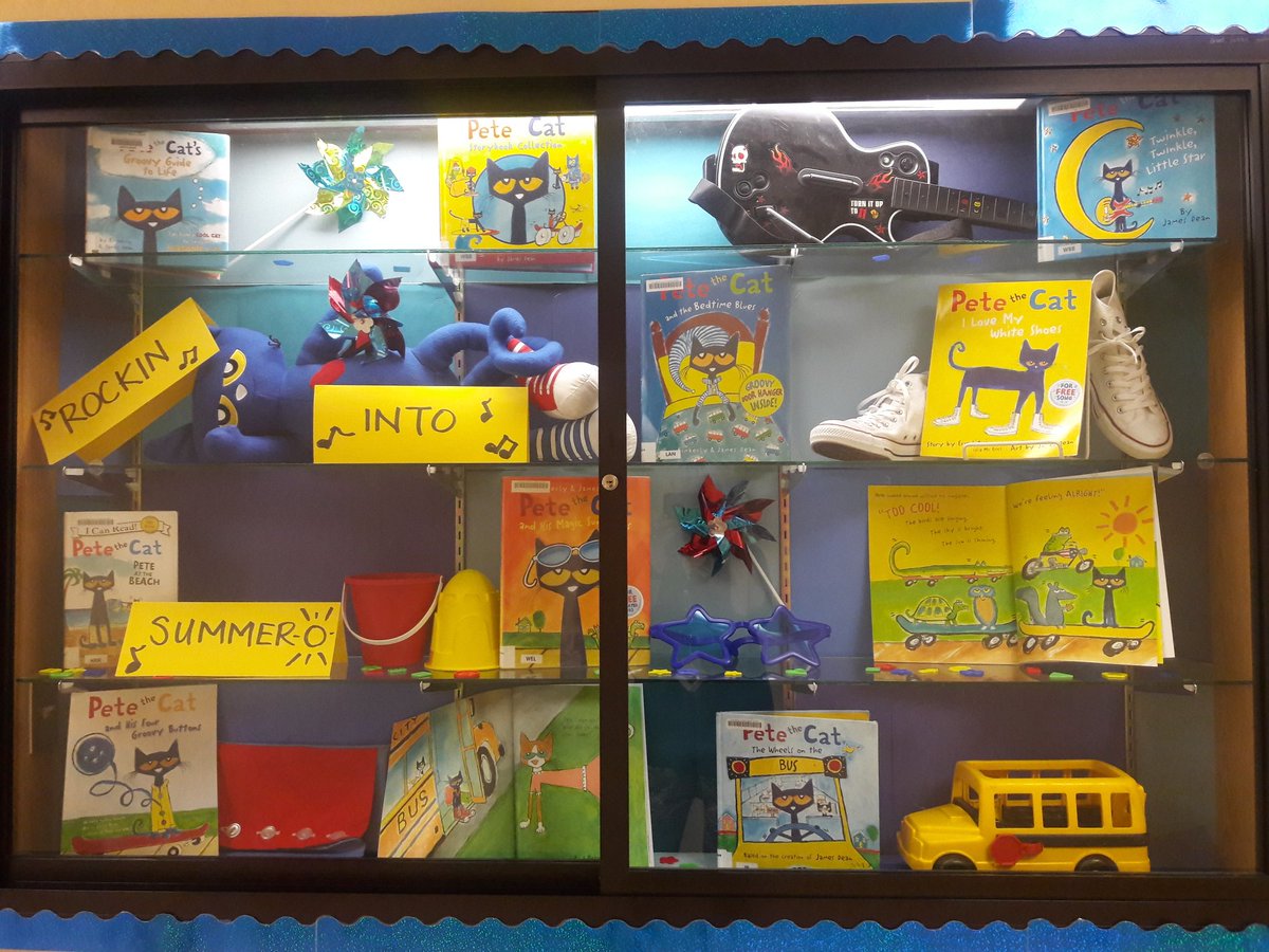 LJM33478's tweet photo. Be a "Cool Cat" this summer and read!😎@Seminole Trails #PBCLiteracy @pbclibrary #BNStorytime https://t.co/6k8gj2v2O1