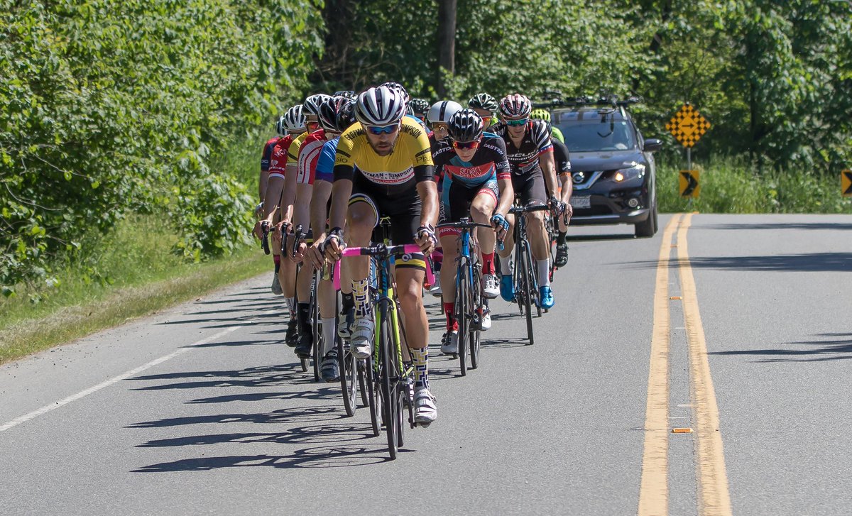 gscycling's tweet image. Loving this shot of @pinkbartape captured by @TammyBrimner during the Elite men's BC champs road race! #gscycling #cyclingbc