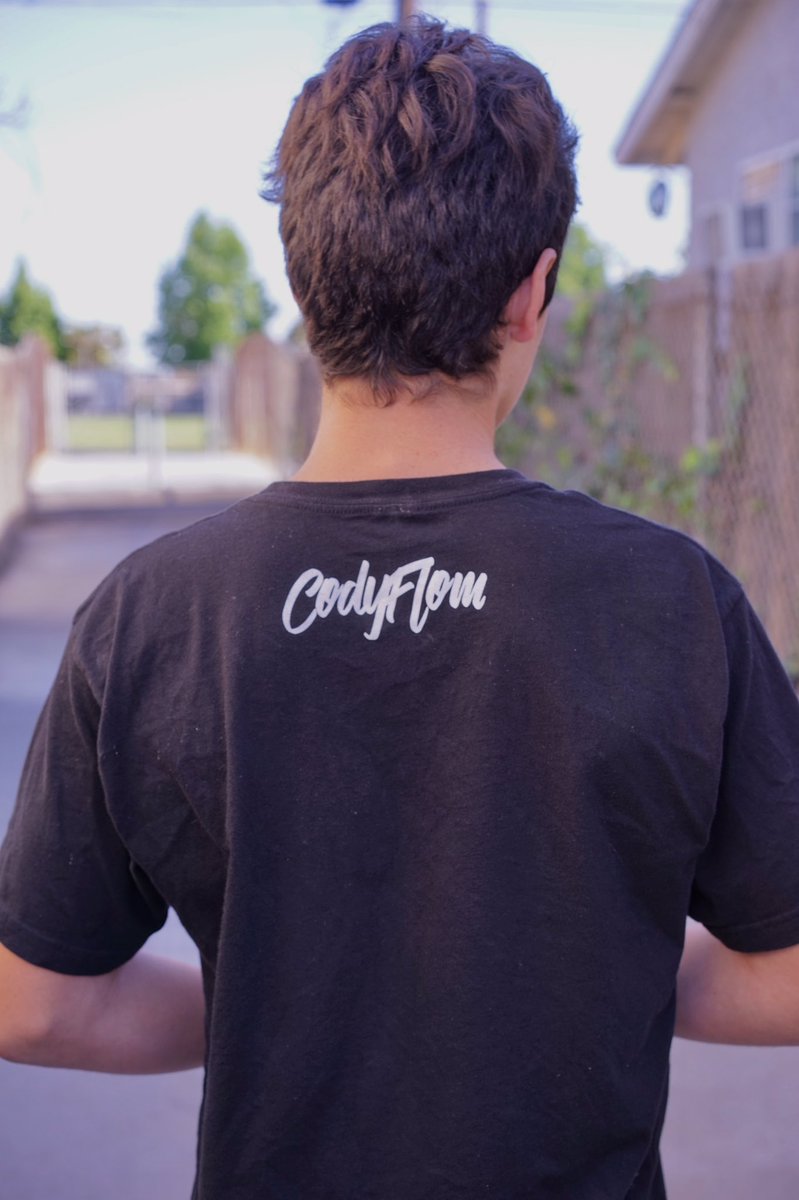 My first batch of shirts going up on CodyFlom.com tonight at midnight 😃