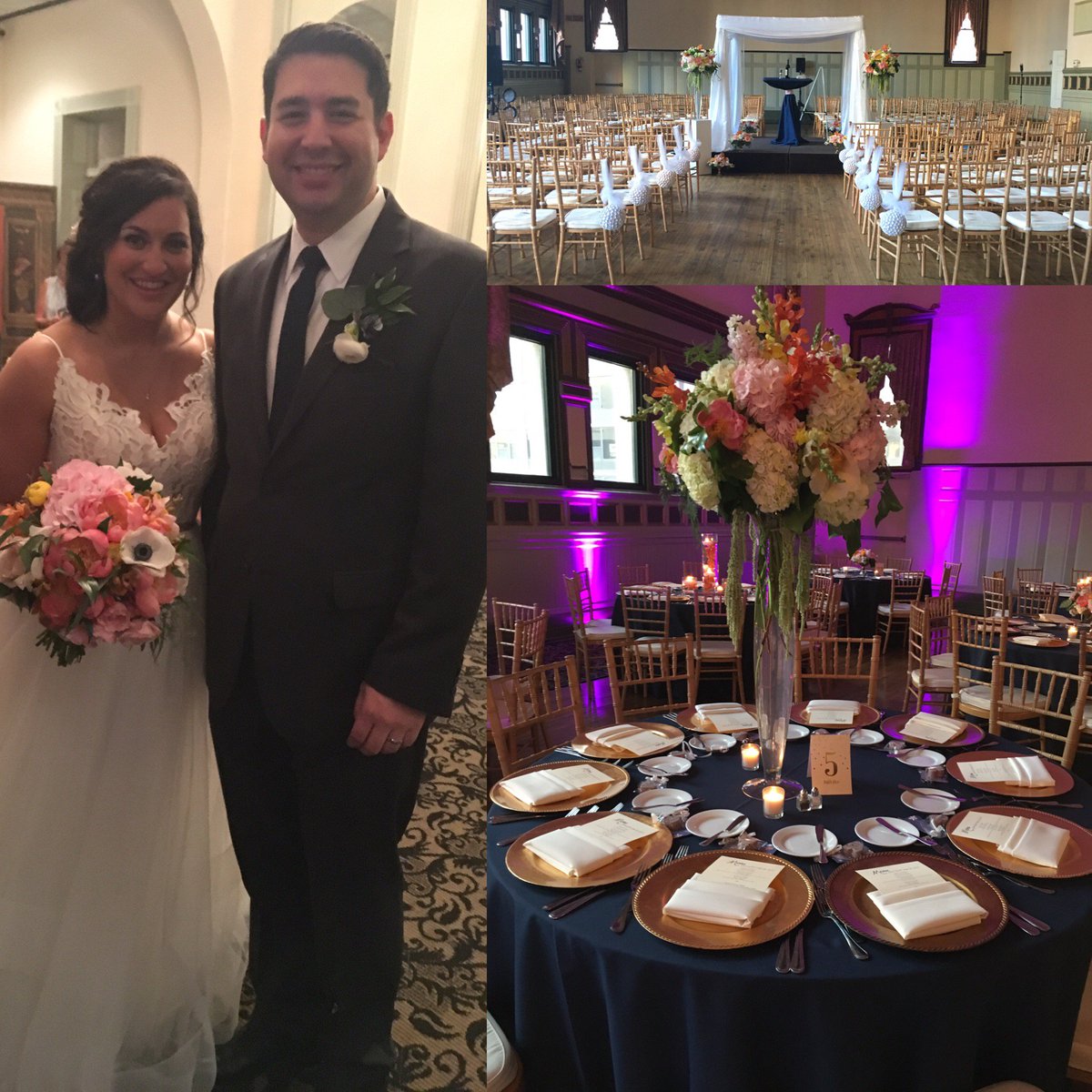 GermaniaPlace's tweet photo. Mazel Tov, Lauren and Paul! A beautiful wedding this past Sunday. Catering: @kenmarecatering Menu Design: @ktofoodcarnival #ktofoodcarnival https://t.co/xePWrprL0b