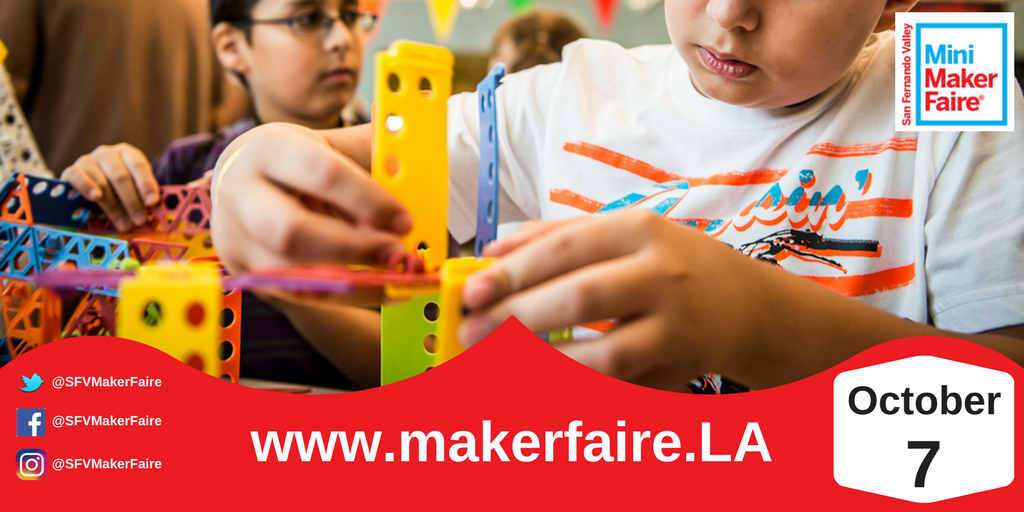 We are not going to launch &amp; recover a space rocket, nor we will discover the cure for the flu, but we will BLOW YOUR MIND! #SFVMakerFaire