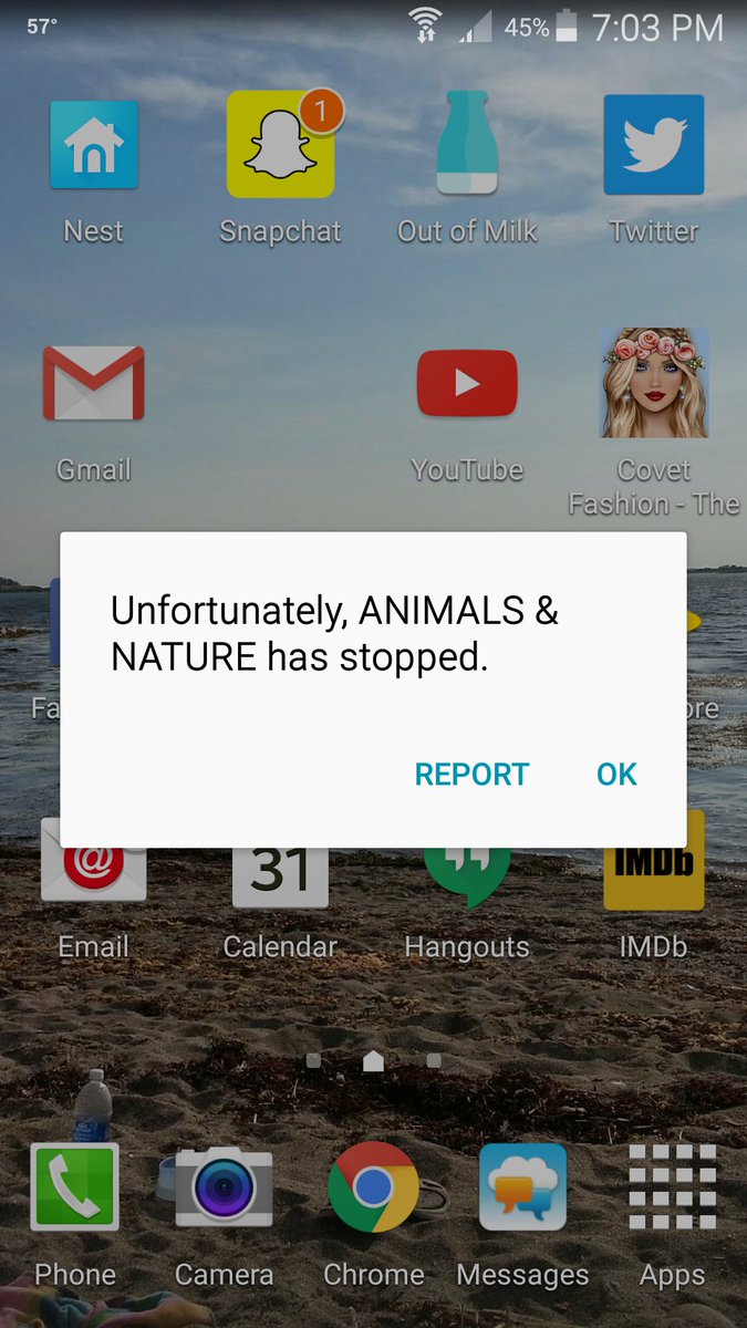 nobodywhoRyou's tweet image. Wtf is this error message, just rubbing it in that I&apos;m home from vacation? There is no #AnimalsAndNature app.. #snapchaterror #snapchathelp