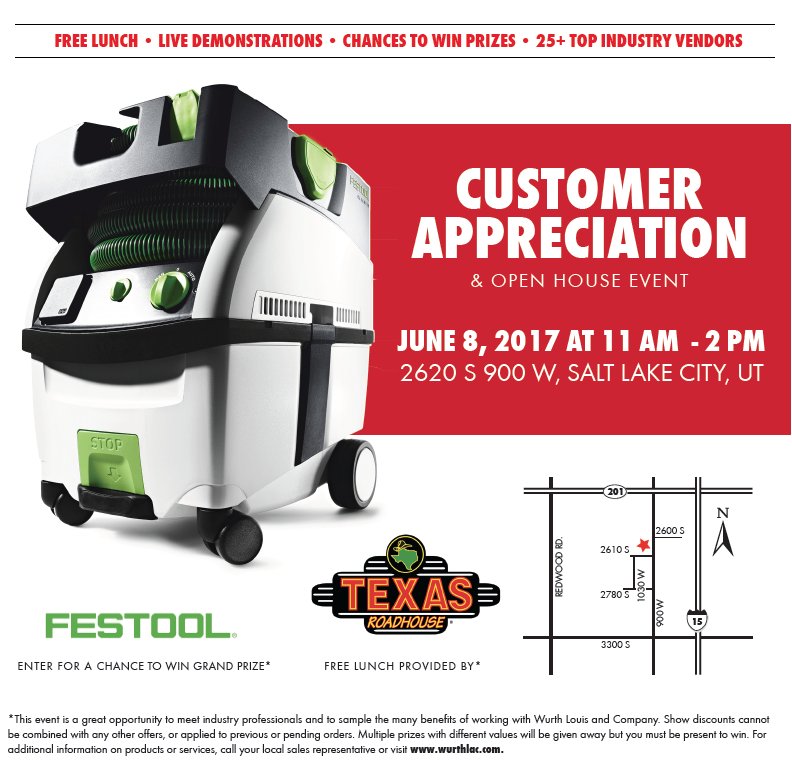 Don't forget to mark your calendar! #wurthit #wurthlac