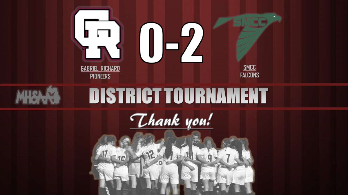 GRGVS_'s tweet photo. FT | Districts 1st Round

That is the end of the 2017 season for your @grpioneers . Good luck to @AthleticsSMCC as they move on to Round 2. https://t.co/lBQe8dVqN6