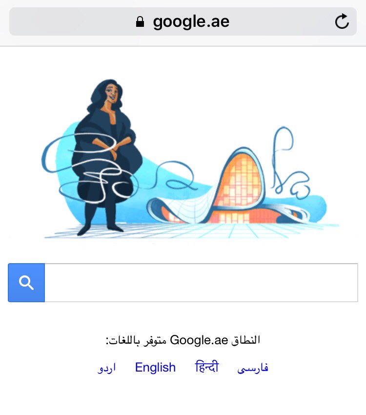 #zahahadid #زها_حديد #كوكل #google ✌️✌️