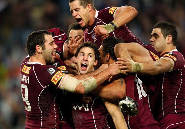 billyslater's tweet photo. All the best to my QLD brothers tonight. Especially to @cameron9smith in his 40th Origin 💪🏼#Queenslander #142 https://t.co/wzHjxbuCOH