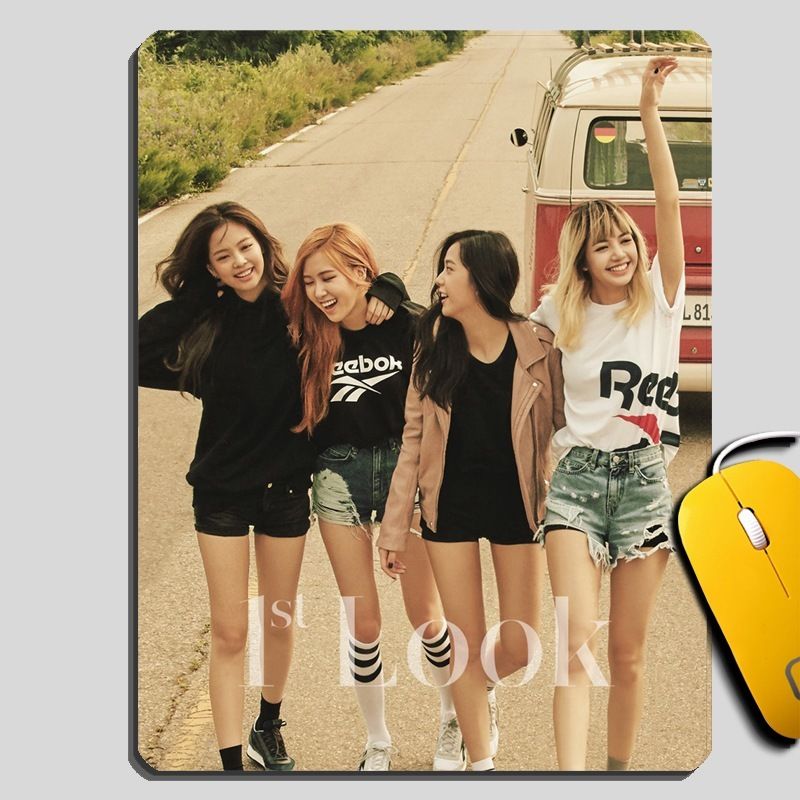 RatedPhinx's tweet image. BLACKPINK BLACK PINK JISOO Jennie Rosé LISA MOUSE PAD KPOP NEW SBD1284  goo.gl/bhLL6L