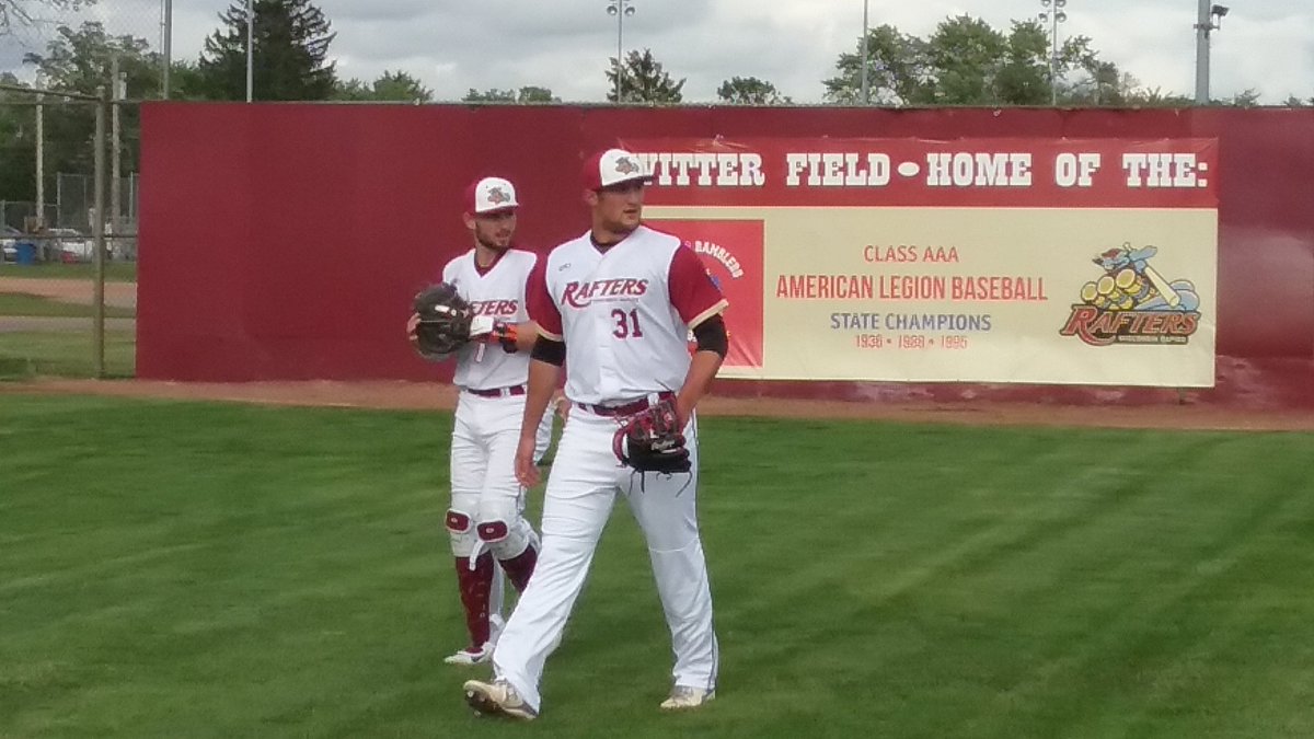 RapidsRafters's tweet photo. We're ready for Rafters baseball! The starting pitcher tonight is @EaganJack #RollRatz https://t.co/65Tga1Kxrp